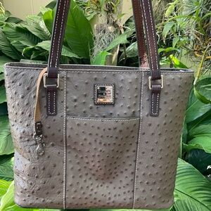Dooney & Bourke Lexington Ostrich Bag